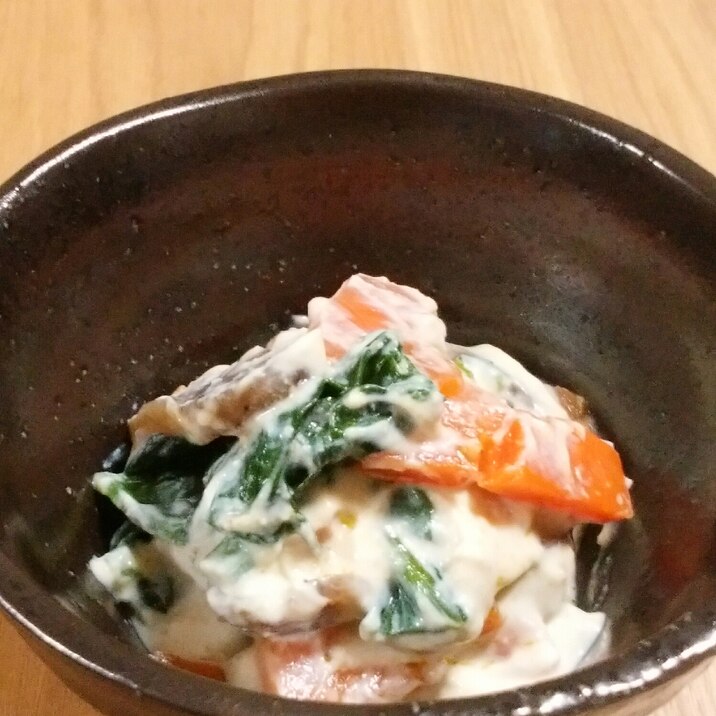 ほっこりした味わい!!　人気の白和え